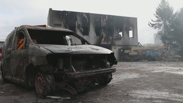 Rusų pajėgoms atakavus pietrytinį Ukrainos Zaporižios miestą žuvo žmogus