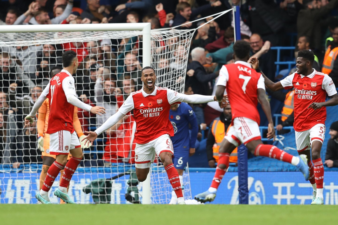 Londono „Arsenal“ ir toliau pirmauja Anglijos čempionate.<br> AFP/Scanpix.com nuotr.