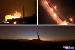 Šiaurės Korėja pažadėjo „pribloškiantį“ atsaką į JAV ir Pietų Korėjos karines pratybas