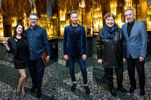 Atsinaujinusio legendinio viešbučio bare – šventiškai nusiteikusios garsenybės