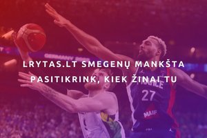 Testas. Ką žinote apie Lietuvos ir Prancūzijos krepšinio ryšius?