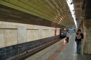 Dėl nepakankamos įtampos sustojo Charkivo metro traukiniai
