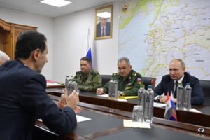 Maskva skelbia, kad S. Šoigu atvyko į Ukrainą