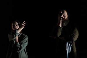 Garso ir judesio spektaklį „Nemiga“ kūrė ukrainiečių ir lietuvių menininkai