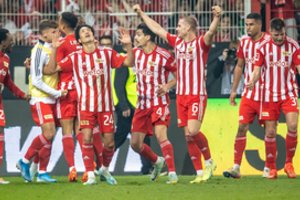 Vokietijoje dėl pirmosios vietos kovojantis Berlyno „Union“ nesugebėjo palaužti vieno iš turnyro autsaiderių