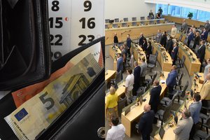 Seimas valstybės biudžeto projektą grąžino Vyriausybei: įvardijo, kada prie jo sugrįš dar kartą