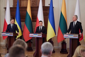 G. Nausėda siūlys šaukti Liublino trikampio prezidentų susitikimą: svarbūs saugumo klausimai bus aptariami su A. Duda
