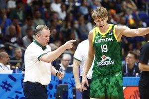 Kovoms su Prancūzija ir Juodkalnija Lietuvos rinktinė išsirinko kapitoną