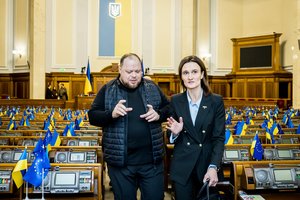 Seimo pirmininkė V. Čmilytė-Nielsen lankosi Ukrainoje