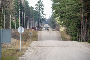 Tyla pasienyje su Baltarusija tęsiasi: per parą neįleistas vienas neteisėtas migrantas