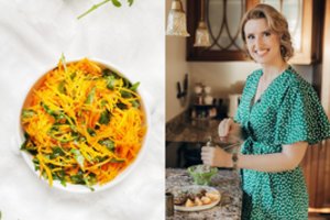 Gaivios moliūgo ir morkų salotos: V. Kurpienė pasidalijo receptu