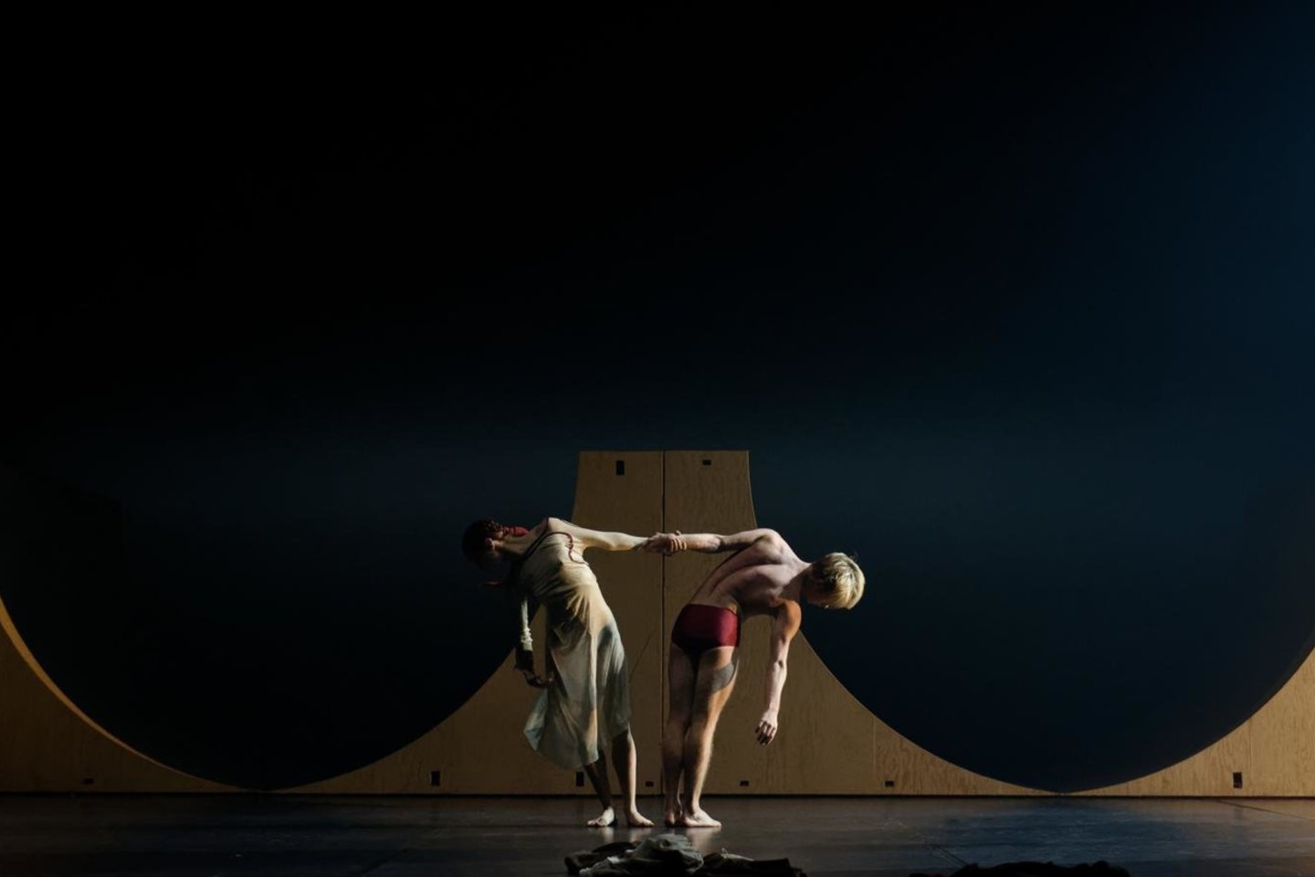  Scena iš Klaipėdos muzikinio teatro baletų triptiko „Dona Kichotė“.<br> M.Aleksos nuotr.