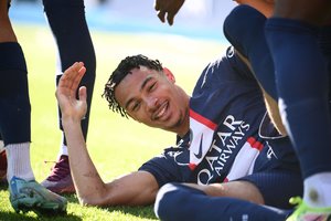 Paryžiuje – triuškinanti PSG futbolininkų pergalė