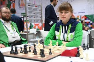 Karas atbloškė talentingą Ukrainos šachmatininkę į Panevėžį – O. Martynkova net tapo Lietuvos rinktinės nare