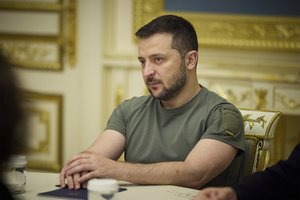 Laisvės premiją siūloma skirti Ukrainos prezidentui V. Zelenskiui