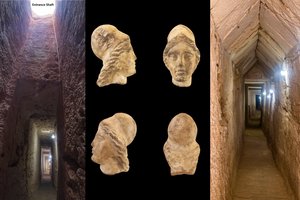 Spėja, kad po šventykla aptiktas tunelis gali vesti į legendinės Egipto valdovės kapą