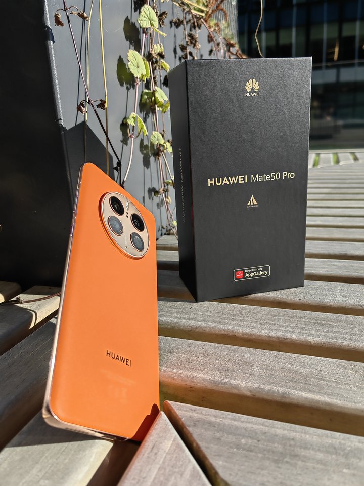 „Huawei Mate 50 Pro“ išmanusis telefonas.<br>„Huawei“ nuotr.