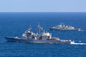 JAV nuskandino laivą, gabenusį „sprogstamąsias medžiagas“ iš Irano į Jemeną