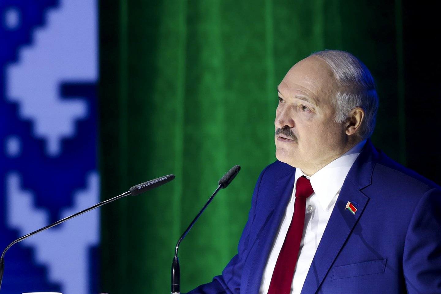 Aliaksandras Lukašenka.<br>AP/Scanpix nuotr.