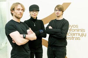 Lietuvos simfoninis pučiamųjų orkestras įtvirtina naują statusą ir lietuviškomis premjeromis