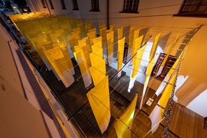 „Arterija“ provokuoja: ar galima išgirsti vaizdą, pasverti meną?