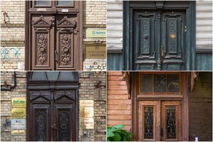 Vilniečiai išsirinko gražiausias duris sostinėje: ypač daug dėmesio sulaukė du Vilniaus rajonai