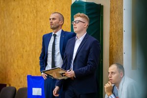 Jauniausiu tapsiantis lygos treneris M. Ūsas: „Tai neeilinė galimybė“