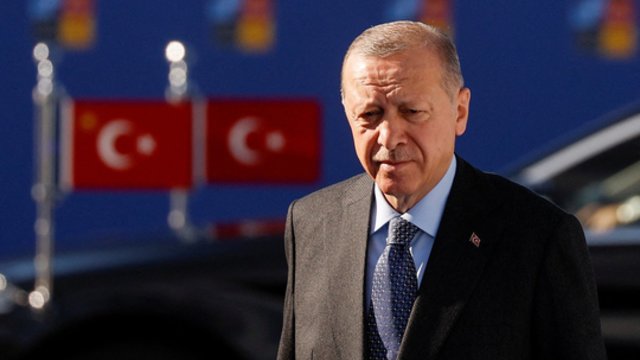 R. T. Erdoganas apie netrukus galioti nustosiantį susitarimą dėl grūdų eksporto: jis bus pratęstas