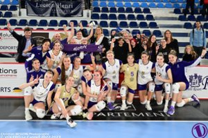 Rūtos Staniulytės komanda pirmauja Prancūzijos moterų tinklinio čempionate