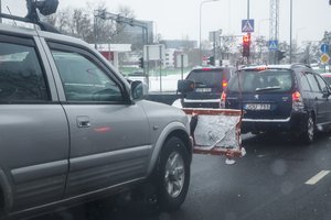 Skelbia, kur transporto spūstys Vilniuje didžiausios: viešasis transportas gali vėluoti ir pusvalandį