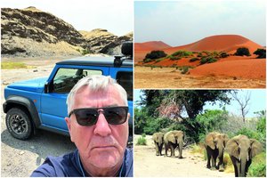 Lietuvio įspūdžiai iš Afrikos: per Namibijos dykumas ir kalnus keliavo vienas