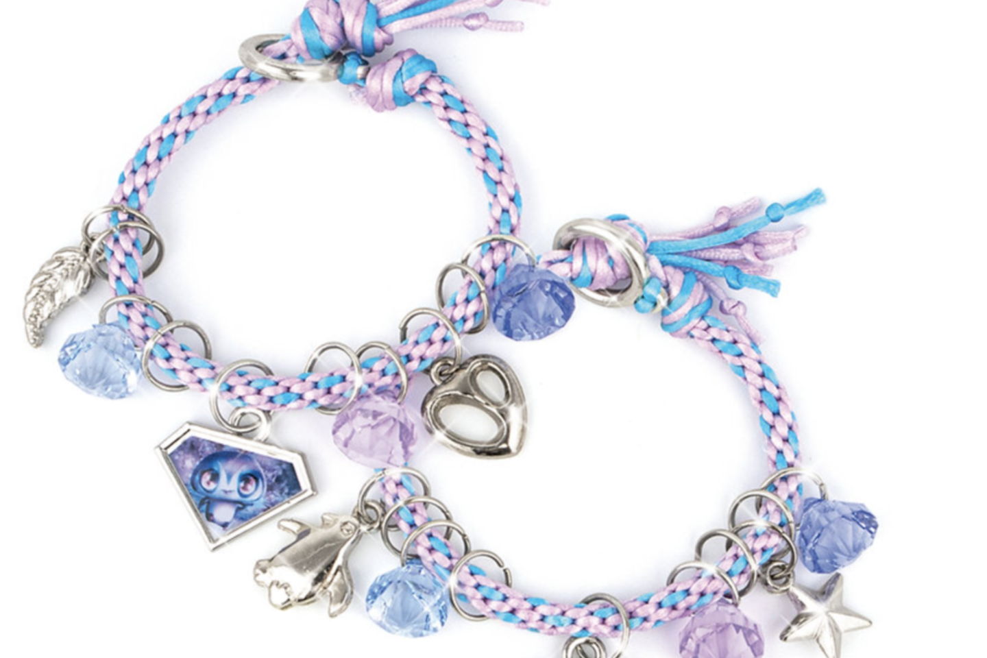  „Nebulous Stars Best Friend Bracelets“ rinkinys padės sukurti gražiausias draugystės apyrankes.<br> Gamintojo nuotr.