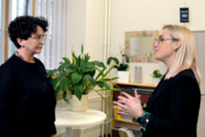 Išskirtinėje Vilniaus vietoje įsikūrusios gimnazijos direktorė: „Pagrindinis mokyklos ugdymo principas – tolerancija“