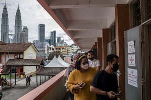 Malaizijoje vyksta visuotiniai rinkimai