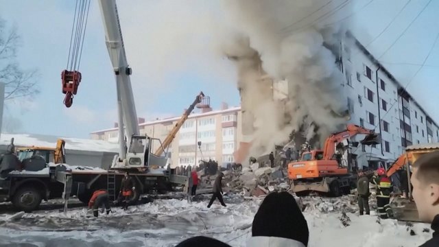 Rusijoje įvykus dujų sprogimui žuvo mažiausiai 9 žmonės, tarp jų – 4 vaikai