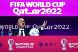 Po Kataro valdžios sprendimo FIFA prezidentas G. Infantino tik pamurmėjo: sirgaliai gali išgyventi be alaus
