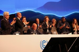 COP27 susitikime priimtas istorinis susitarimas dėl pagalbos labiausiai nuo klimato kaitos nukentėjusioms šalims