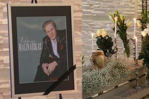 Sostinėje Lietuvos estrados legendai Viktorui Malinauskui ištartas paskutinis „sudie“