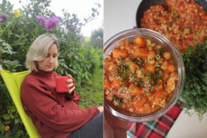 Greitai paruošiamas ir sveikas avinžirnių troškinys pagal Skirmantės receptą