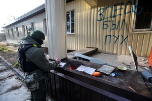 Ukraina atsikirto į Rusijos kaltinimus dėl „karo belaisvių žudymo“: tiria, kas iš tiesų užfiksuota įraše