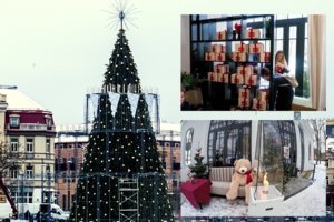 Vilniaus Kalėdų eglė virsta trijų aukštų tortu: pristatė, ką šeštadienį žada sostinė