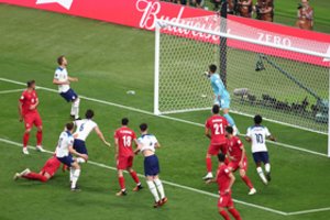 Pirmąkart pasaulio čempionatuose prieš Iraną žaidę anglai sudaužė Azijos šalies rinktinę