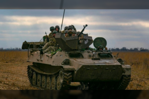 Chersono srities kovose ukrainiečiai naudoja ir šią retą karinę techniką