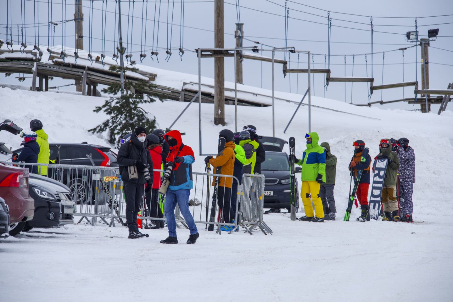 Antradienį, lapkričio 22 d., 12 val. atidaromas Liepkalnio slidinėjimo centras.<br>V.Ščiavinsko nuotr.