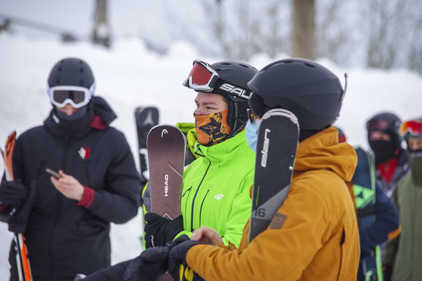 Antradienį, lapkričio 22 d., 12 val. atidaromas Liepkalnio slidinėjimo centras.<br>V.Ščiavinsko nuotr.