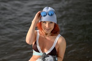 Aktorė R. Dominaitytė dievina maudynes šaltame vandenyje: „Tai yra antidepresantas numeris vienas“