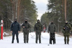 Per parą pasienyje su Baltarusija apgręžti 45 migrantai