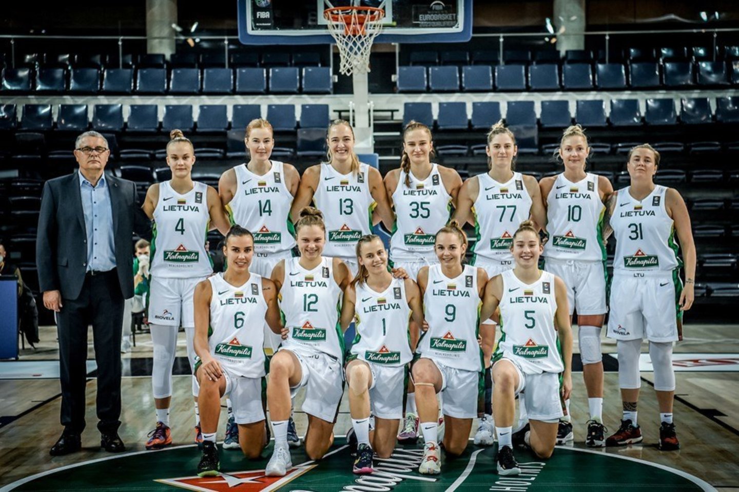 Lietuvos rinktinė.<br>FIBA nuotr.