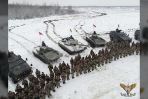 Ukrainos oro pajėgos pademonstravo dar nematytą kovinės mašinos modifikaciją