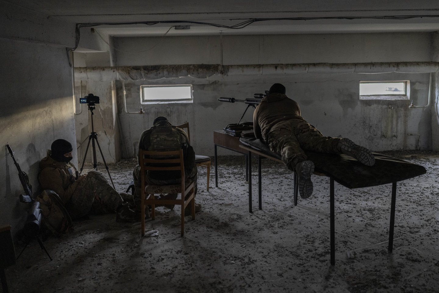 Karas Ukrainoje, Chersonas.<br>AP/Scanpix nuotr.
